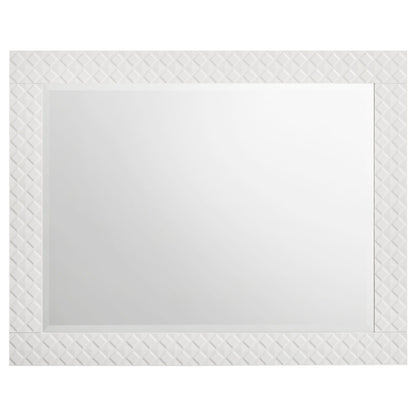 Ives - Dresser Mirror - White High Gloss