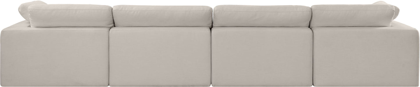Comfy - Linen Modular Sofa 4 Seats