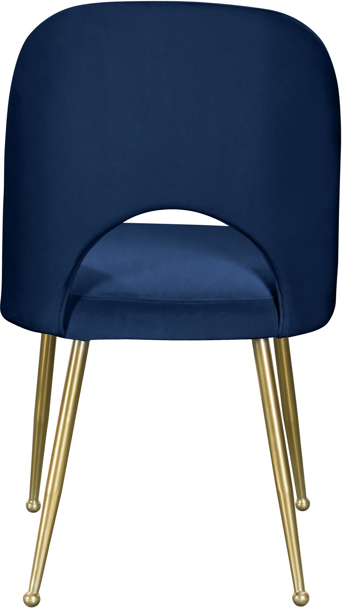 Logan - Dining Chair (Set of 2) - Gold Legs