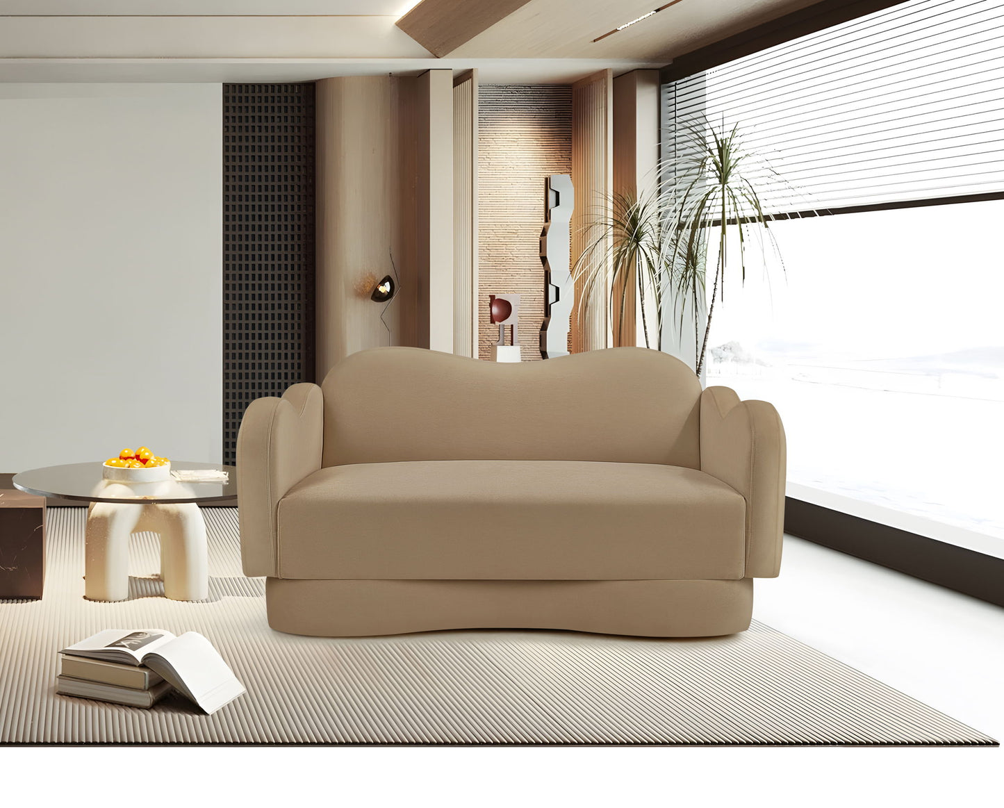 Bloom - Velvet Loveseat