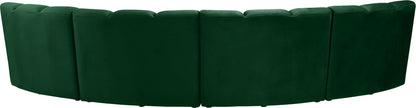 Infinity - 4 Piece Velvet Modular Sectional