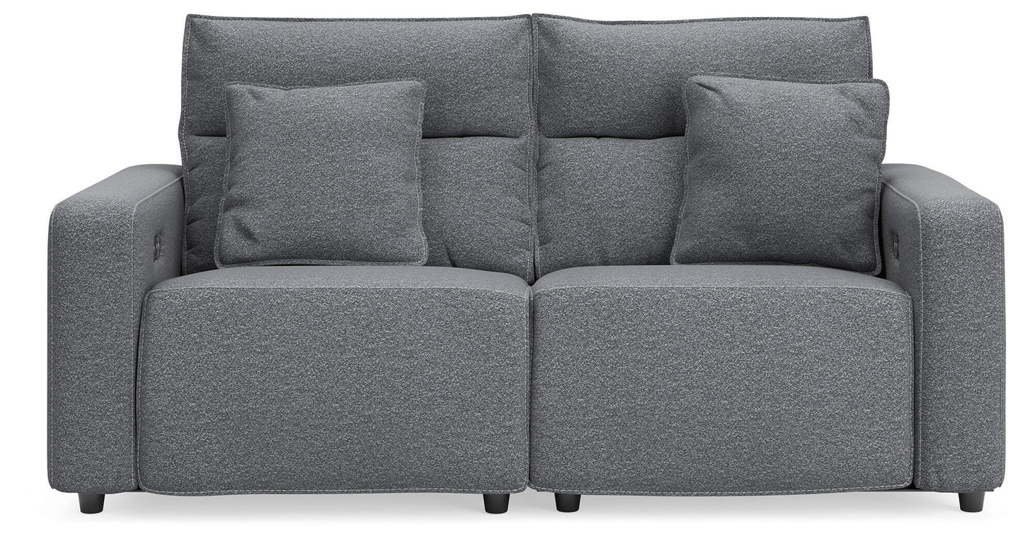 Modmax II - Reclining Sectional - Salt And Pepper