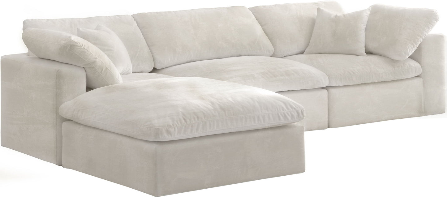 Cozy - 4 Piece Modular Sectional With Chaise