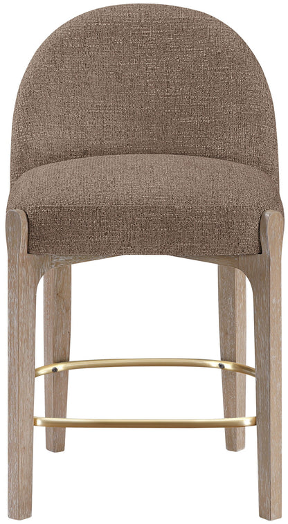 Torino - Counter Stool With Brushed Natural Base