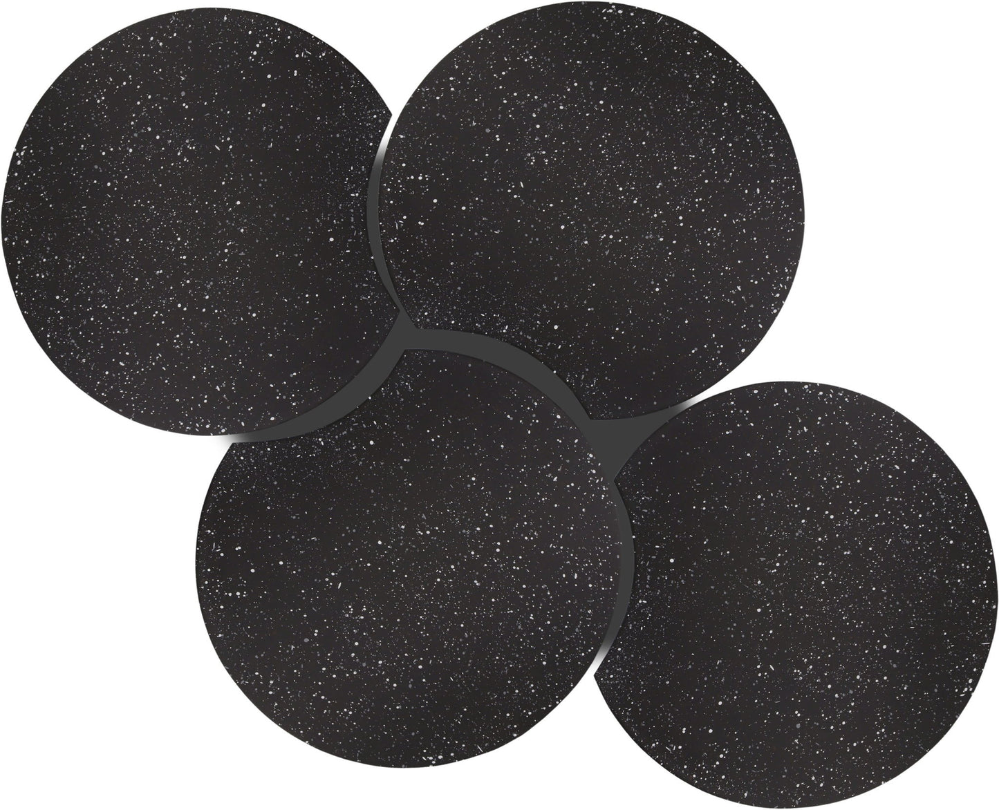 Dimple - 4 Piece Modular Coffee Table - Terazzo Finish