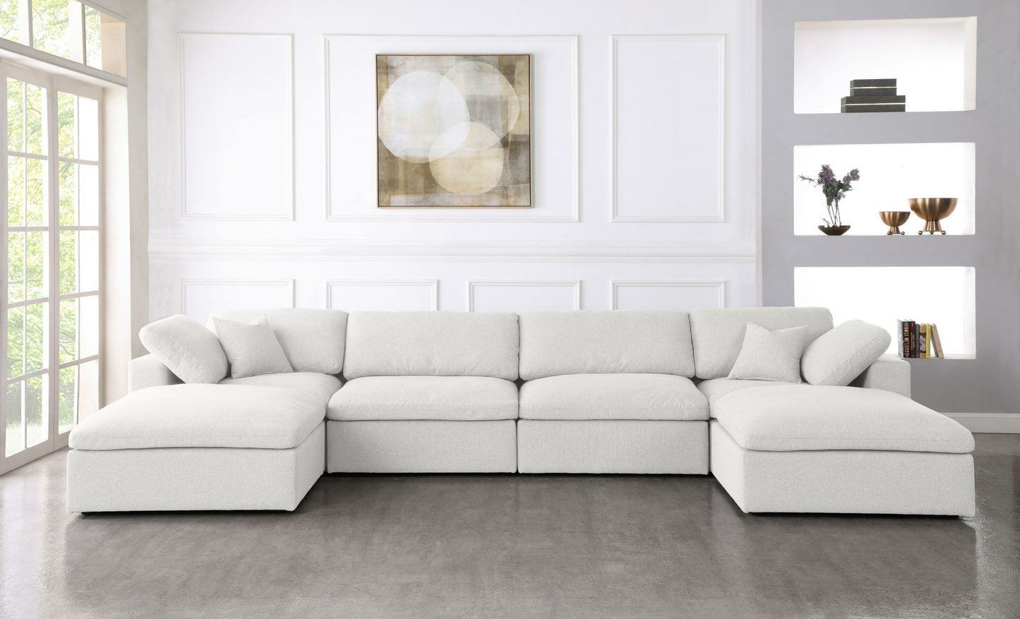 Serene - 6 Piece Modular Sectional