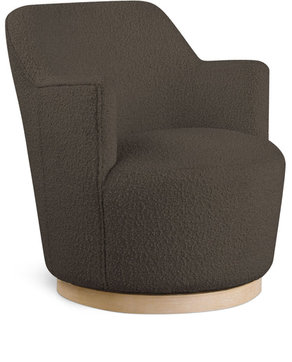 Clarita - Boucle Swivel Accent Chair