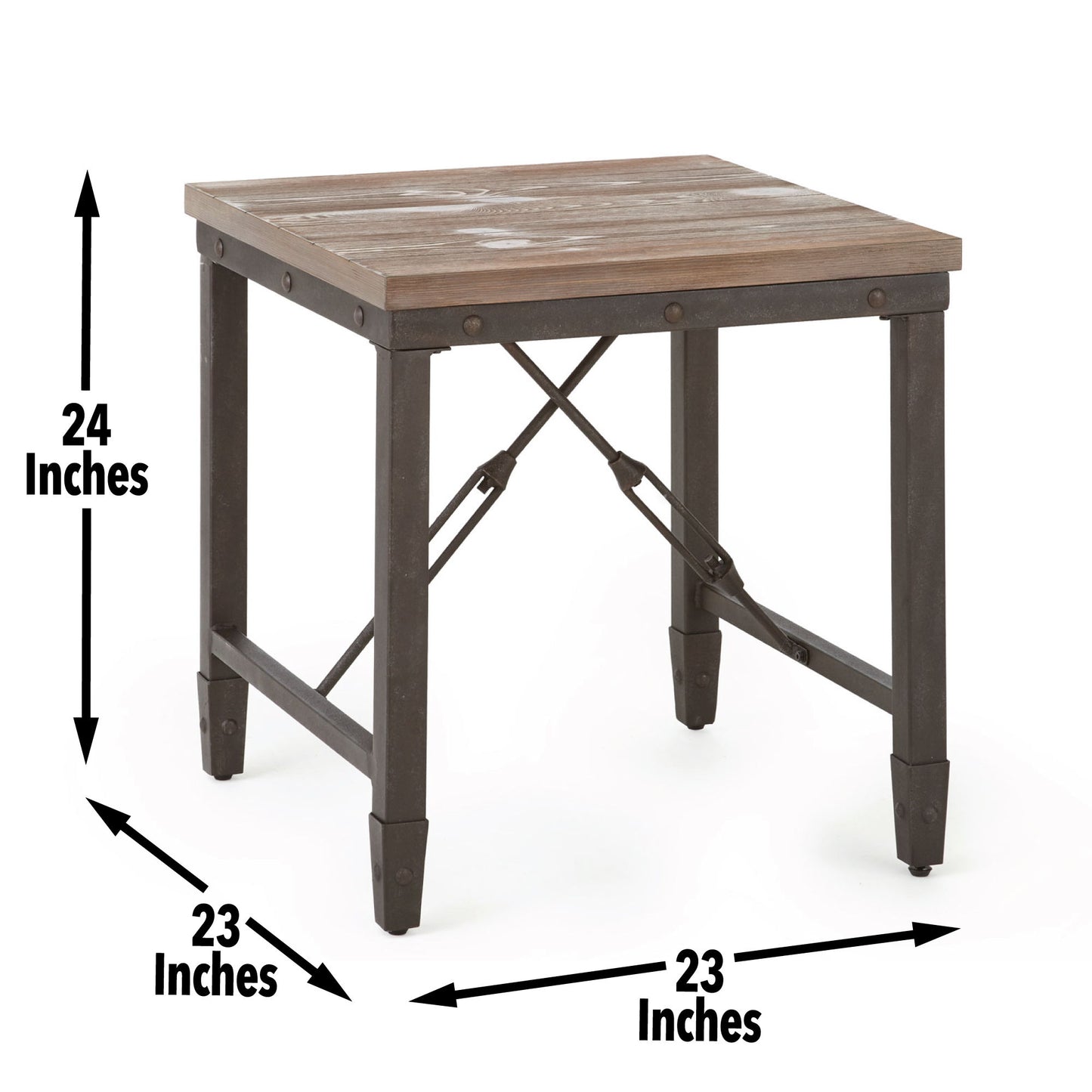 Jersey - End Table - Brown