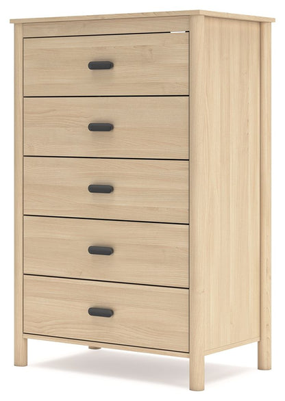 Cabinella - Tan - Five Drawer Chest