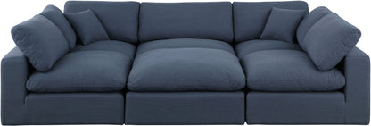 Comfy - 6 Piece Linen Sectional
