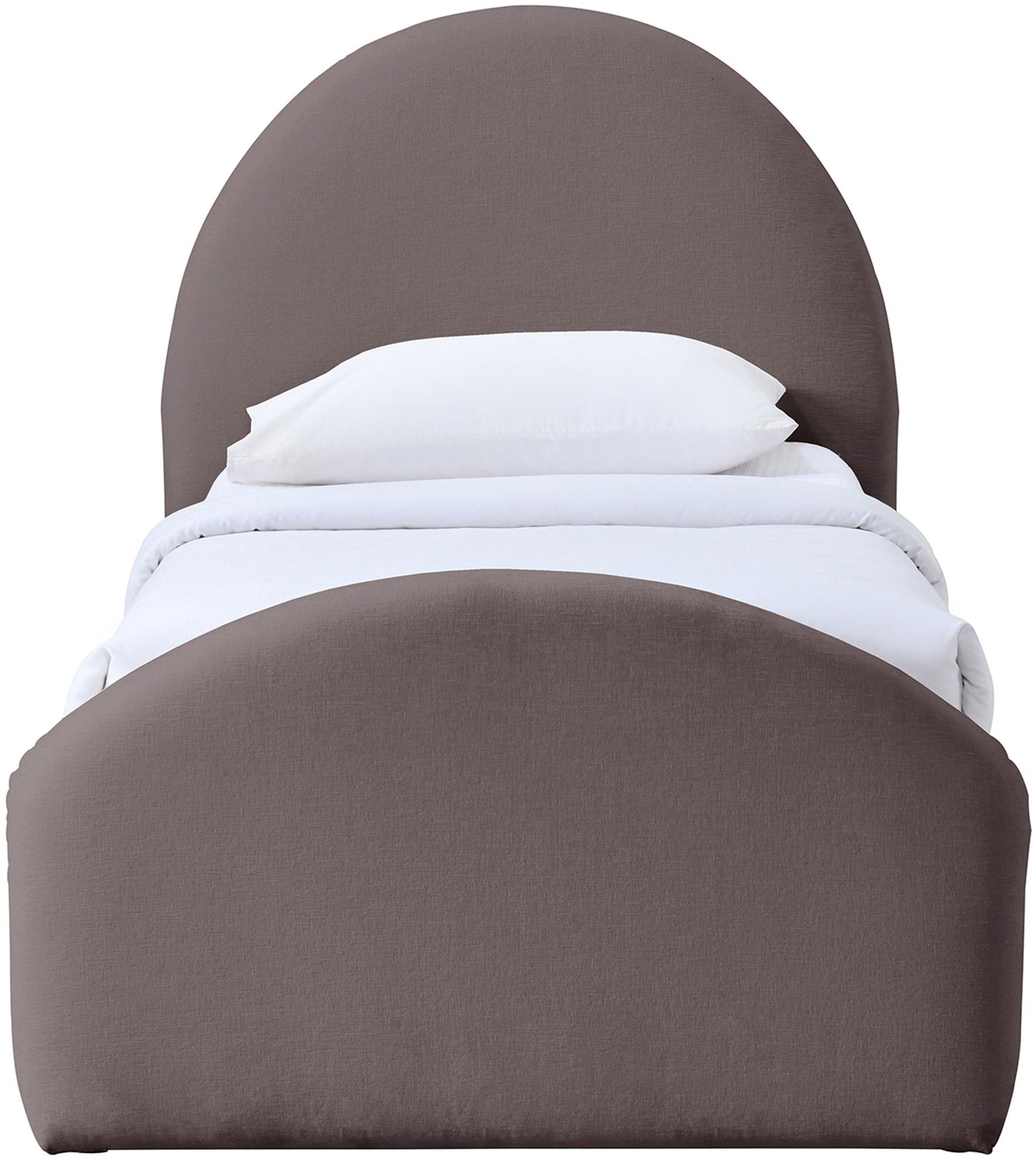 Andaz - Chenille Fabric Upholstered Bed