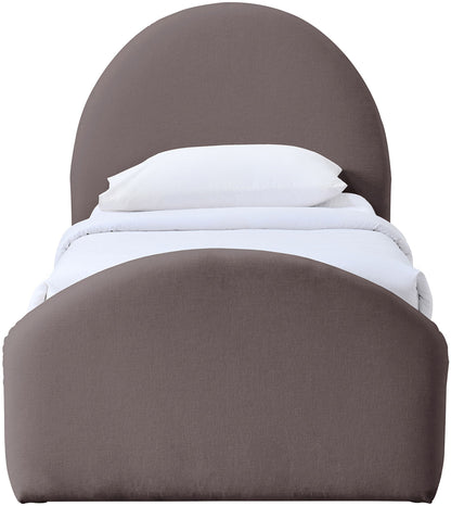 Andaz - Chenille Fabric Upholstered Bed