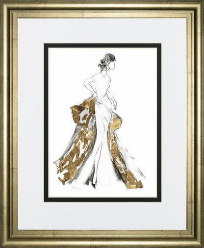 34x40 All That Glitters I By Tava Studios - White