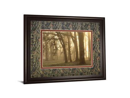 Woodland Sweep By Dennis Frate - Framed Print Wall Art - Light Brown