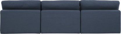 Comfy - Linen Modular Armless Sofa 3 Seats