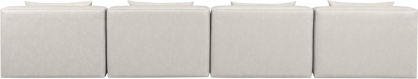 Cube - Modular 4 Seat Armless Sofa