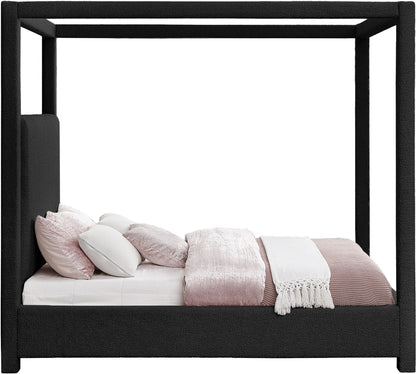 Eden - Boucle Fabric Upholstered Bed