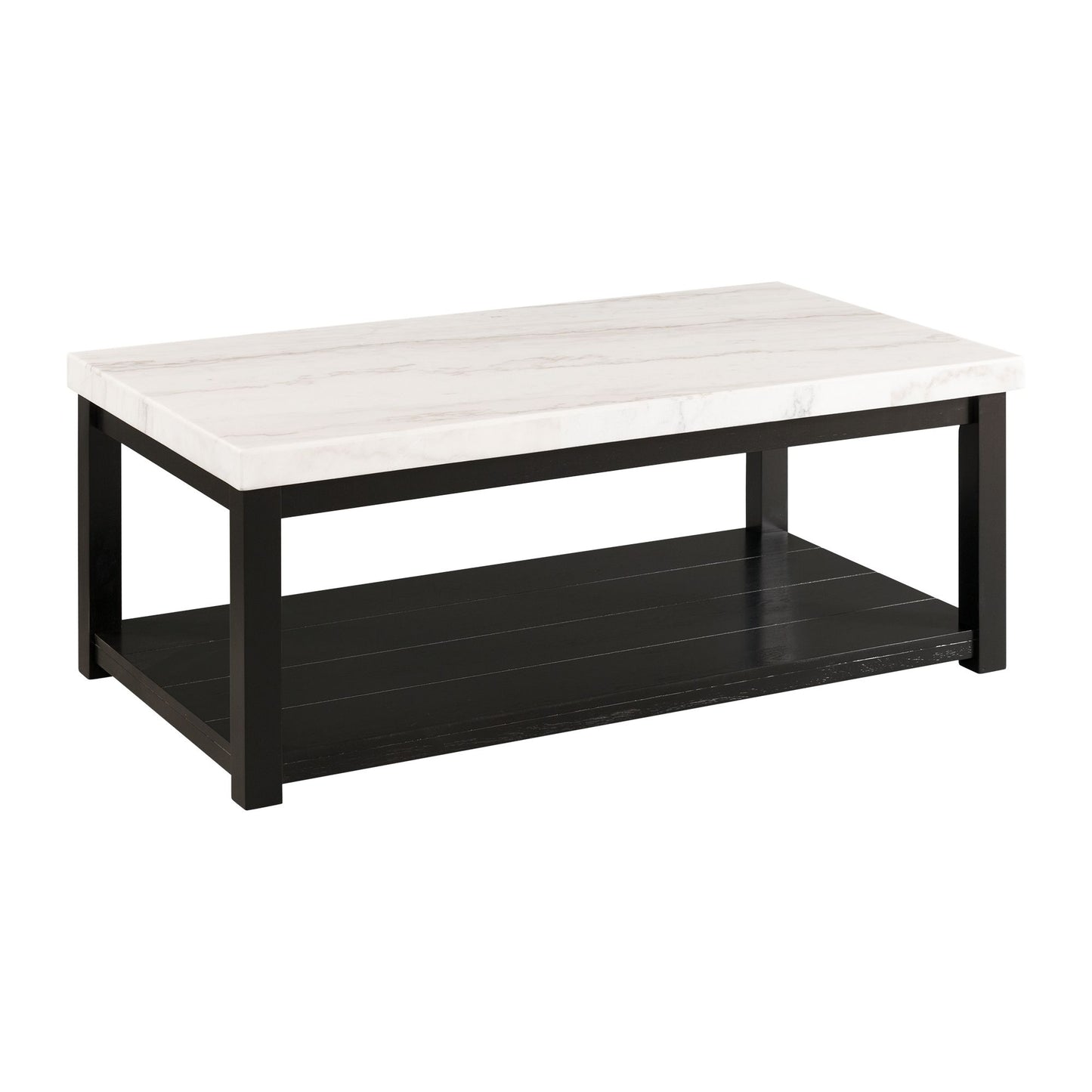 Marcello - Coffee Table With Casters - White