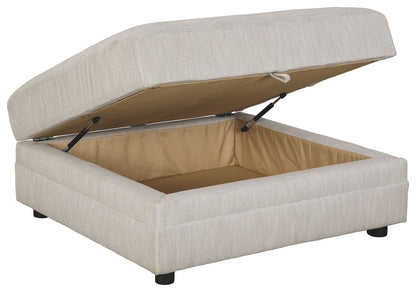 Neira - Fog - Ottoman With Storage