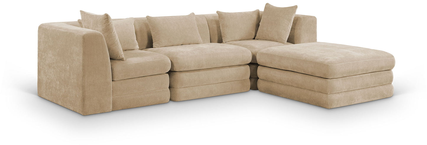 Stellar - 4 Piece Upholstered Modular Sectional