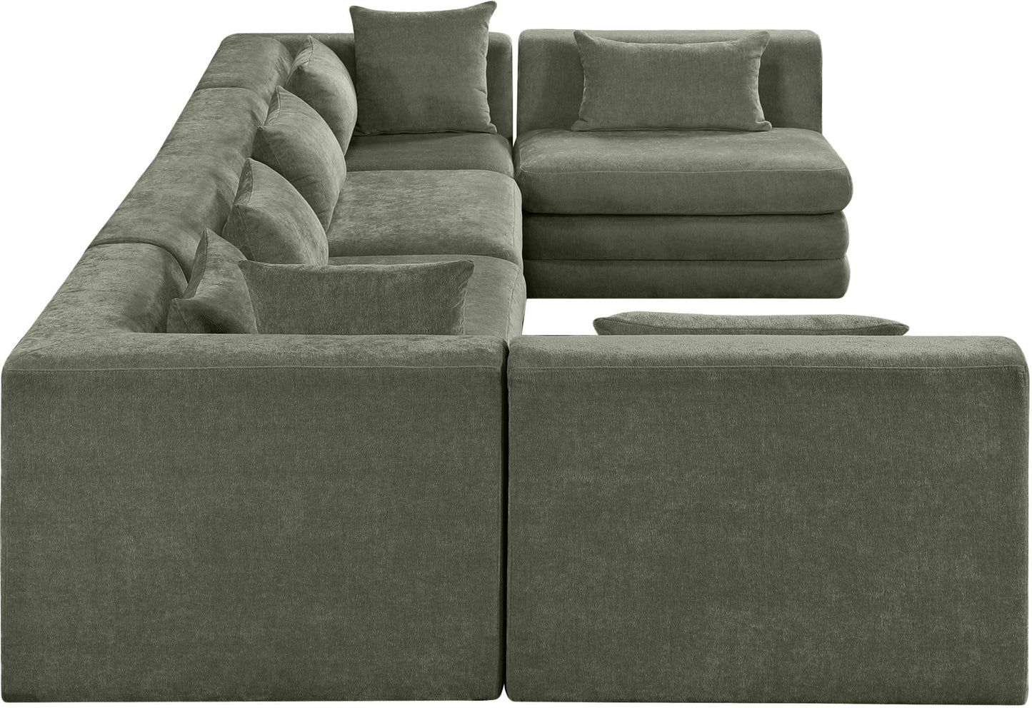 Stellar - 6 Piece Upholstered Modular Sectional