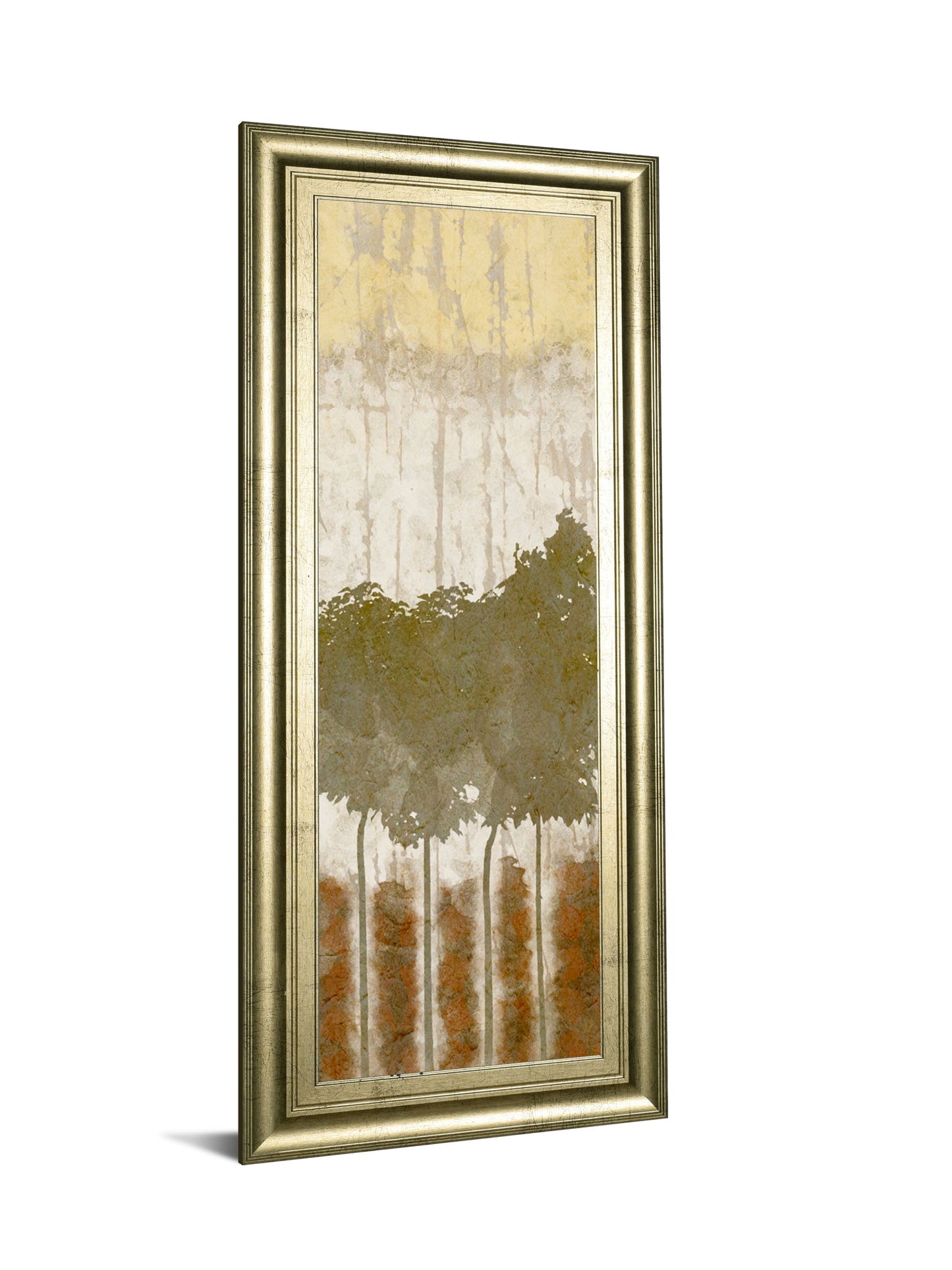 Nature's Quartet I By Alonzo Saunders - Framed Print Wall Art - Light Brown