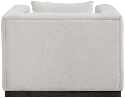 Alfie - Linen Textured Fabic Chair