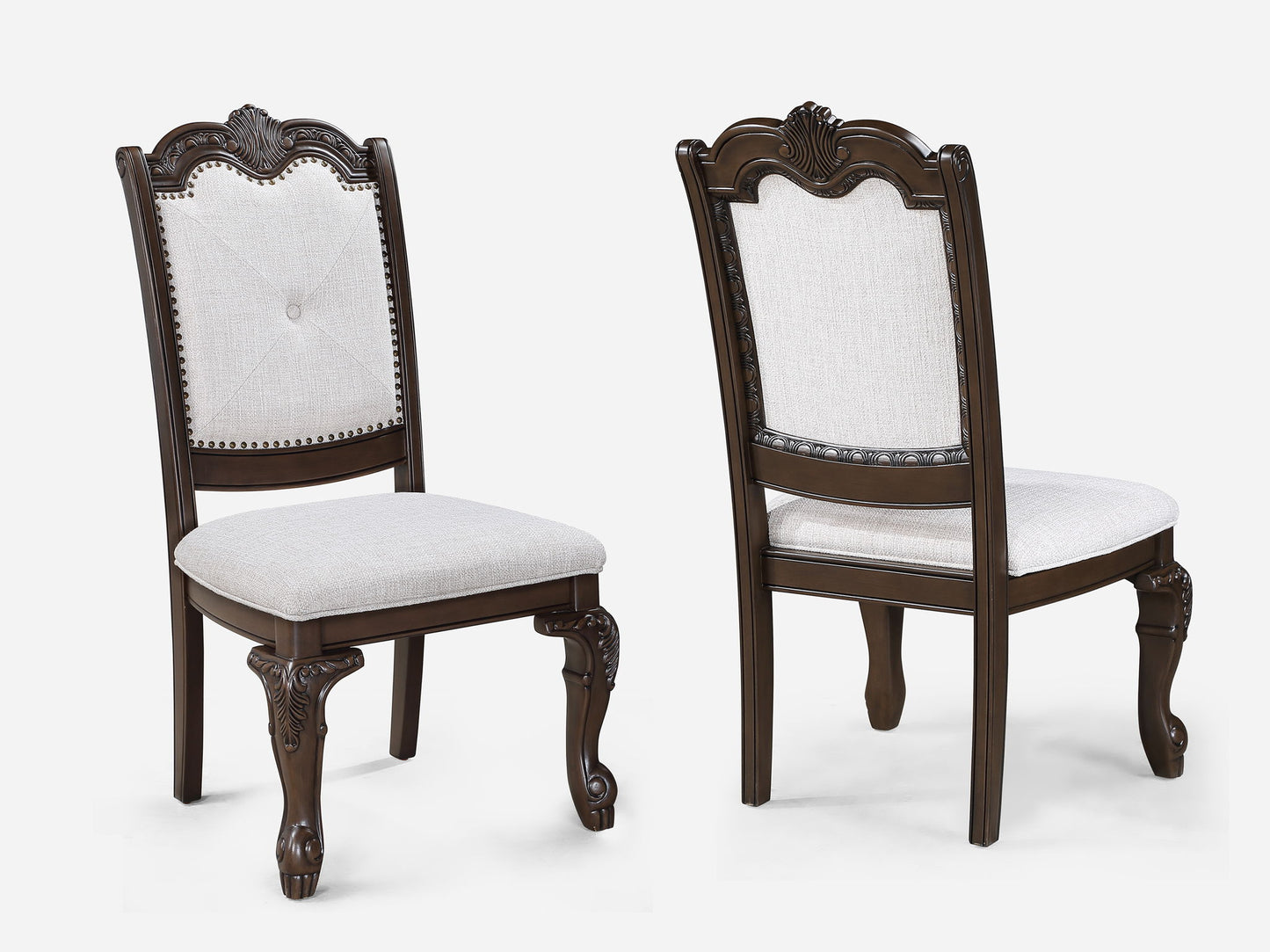 Kiera - Dining Room Set - Cherry Brown