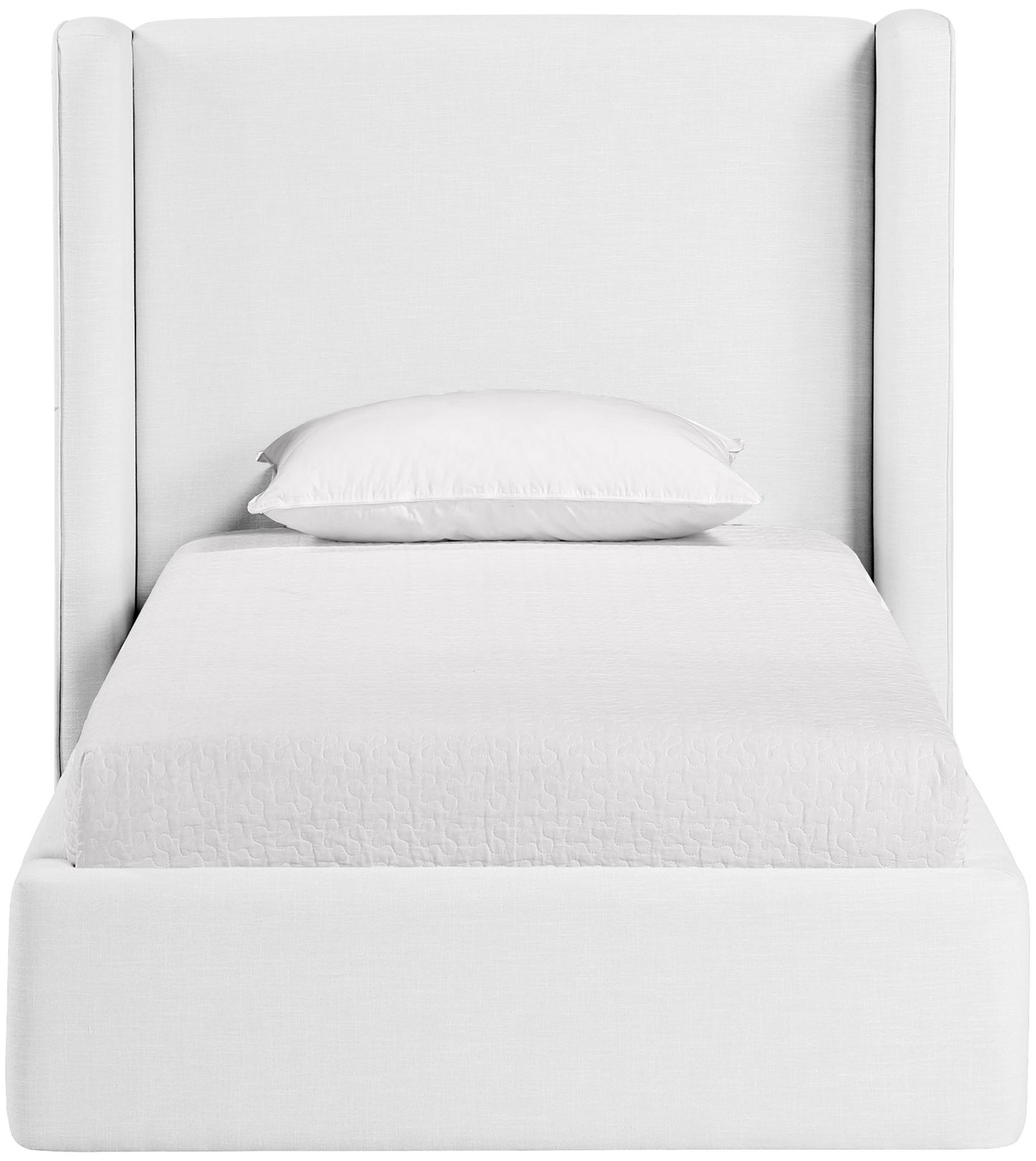 Kendall - Linen Textured Fabric Upholstered Bed
