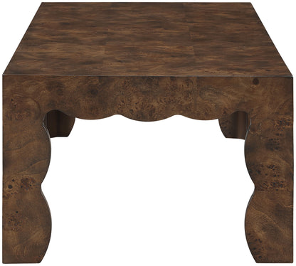 Vassa - Burl Veneer Coffee Table