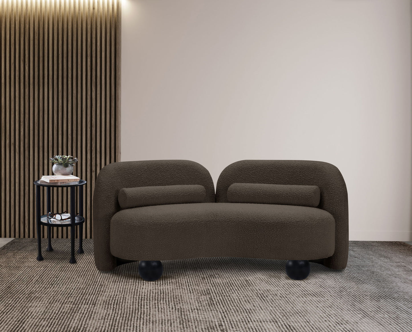 Daphne - Boucle Loveseat