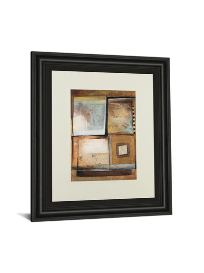 Abstract Il By Patricia Pinto - Framed Print Wall Art - Beige