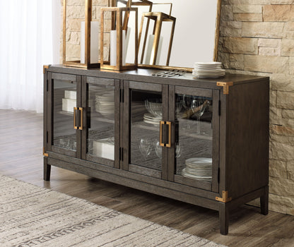 Burkhaus - Dark Brown - Dining Room Server