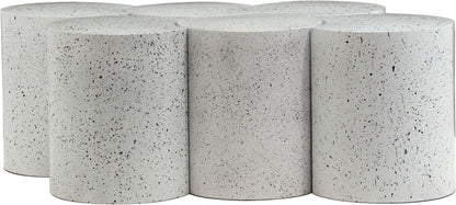 Dimple - 6 Piece Modular Coffee Table - Terazzo Finish
