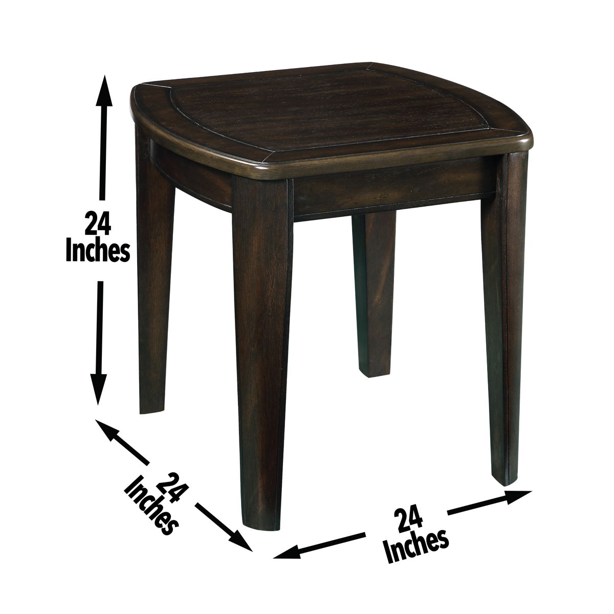 Diletta - Game End Table - Brown