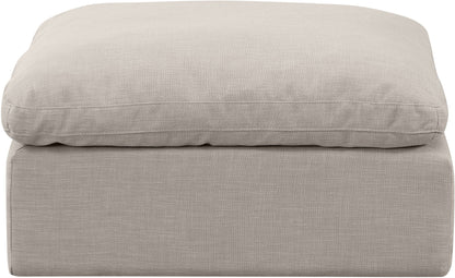 Indulge - Linen Ottoman
