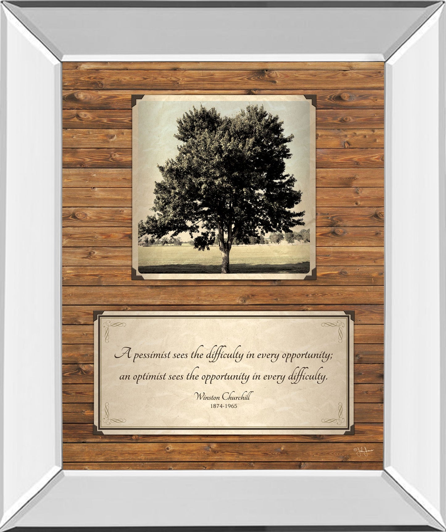 Opportunity By John Jones - Print Wall Art - Light Brown
