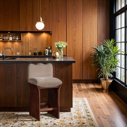 Shaw - Counter Stool - Walnut Base