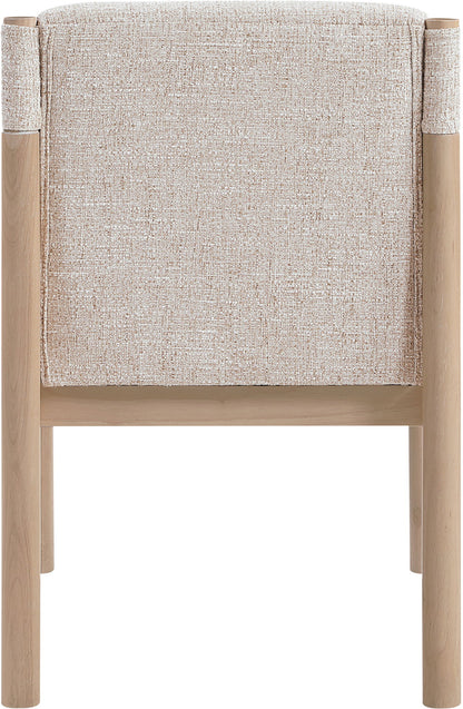 Eloura - Linen Textured Fabric Upholstered Dining Chair (Set of 2)