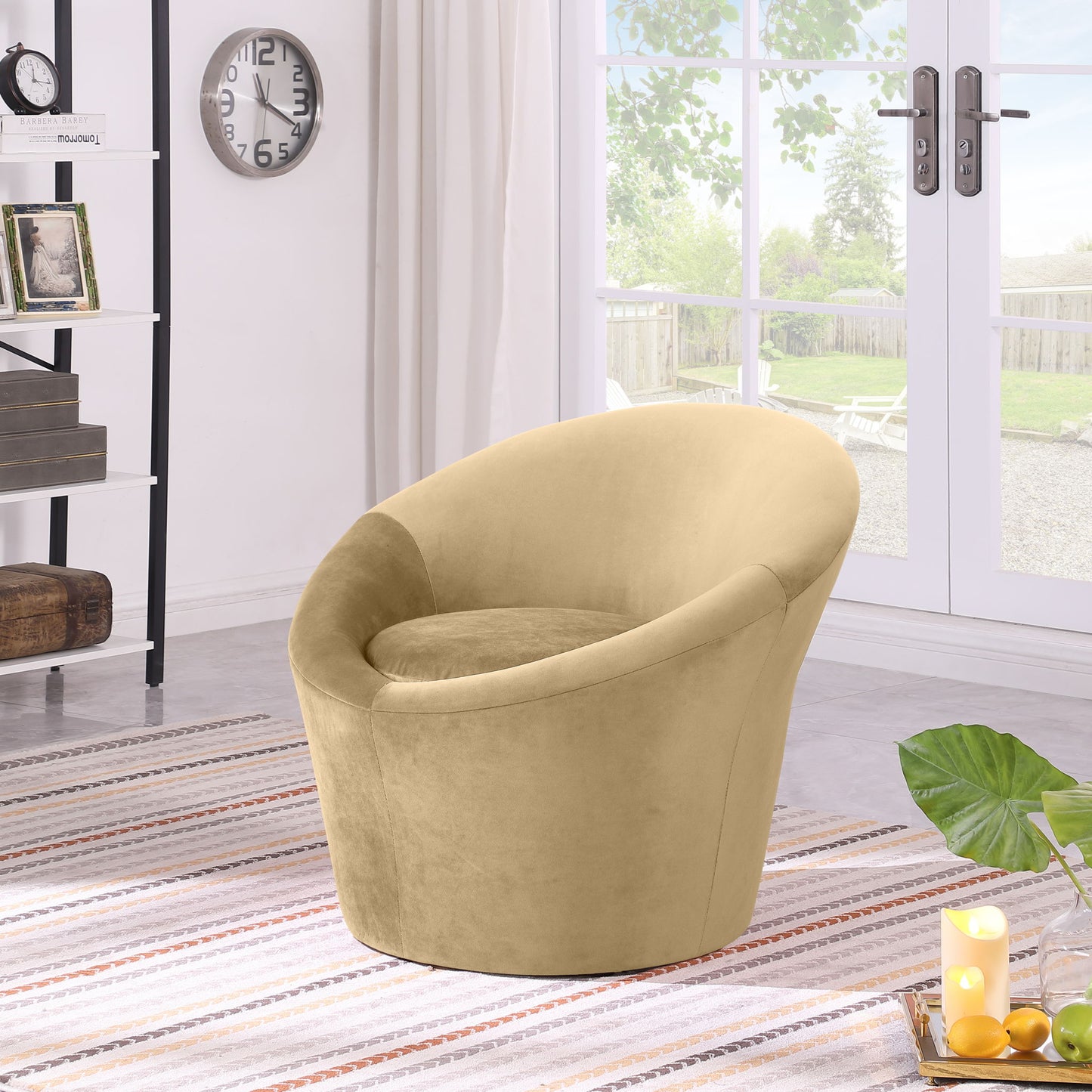 Tristan - Velvet Accent Chair