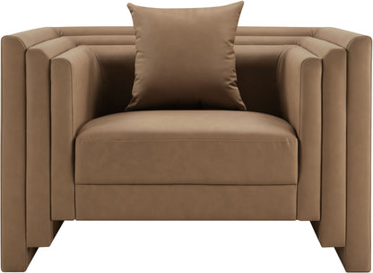 Everett - Vegan Leather Upholstered Chair