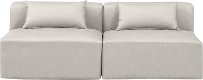 Cube - Modular 2 Seat Armless Sofa