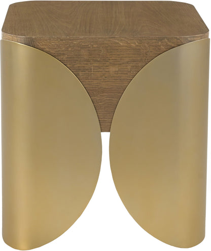 Cazari - Oak Wood And Iron Table