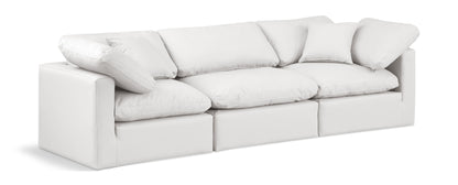 Indulge - Faux Leather 3 Seat Modular Sofa