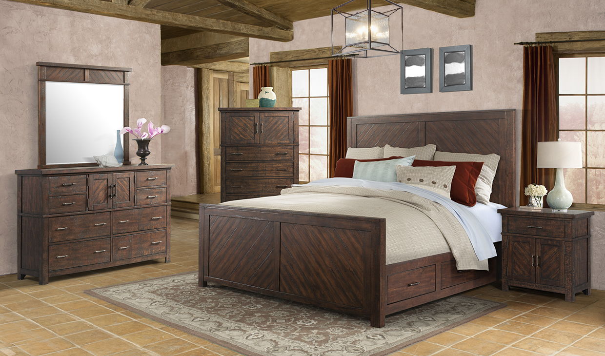 Jax - Platform Storage Bedroom Set