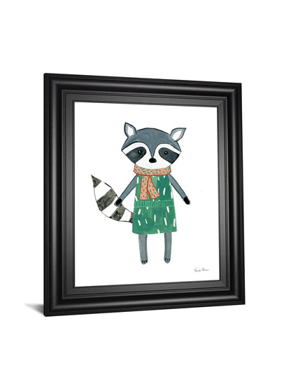 Neighborhood Pals II By Farida Zaman - Framed Print Wall Art - White
