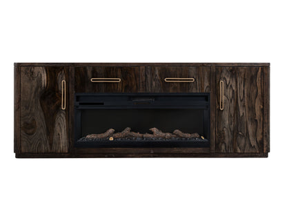 Balam - 2 Drawer & 2 Door Electric Fireplace