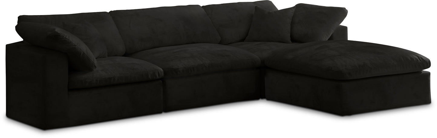 Cozy - 4 Piece Modular Sectional With Chaise