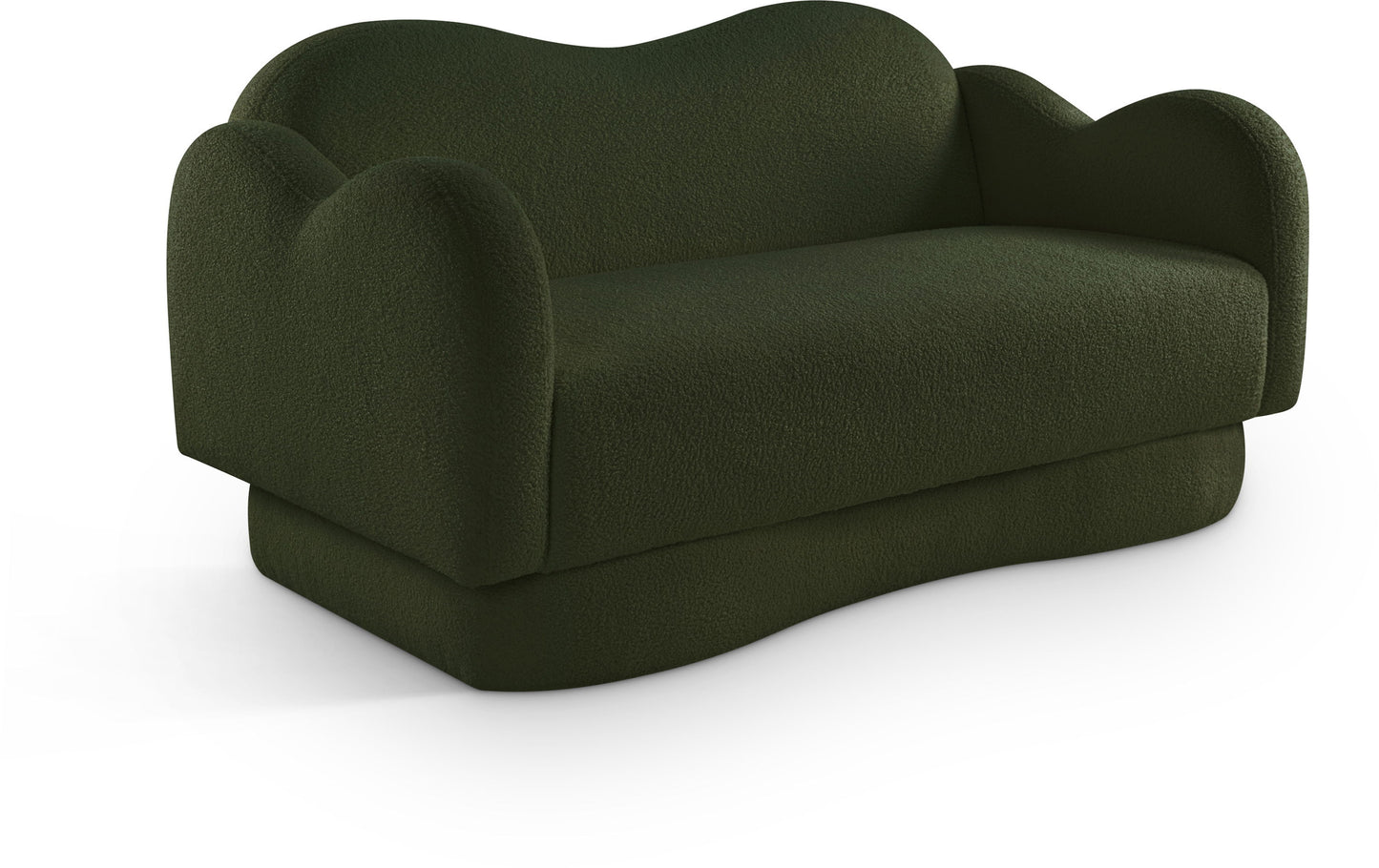 Bloom - Teddy Fabric Loveseat