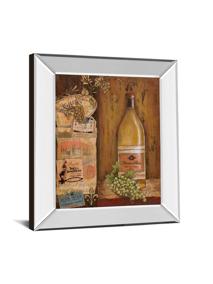 Vintage By Tava Studio - Mirror Framed Print Wall Art - Light Brown / Beige